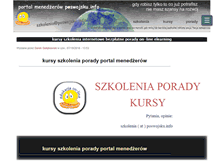 Tablet Screenshot of poswojsku.info